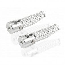 CNC Racing Folding Footpeg set for CNC Racing Rearsets (Silver)